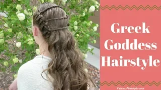 Greek Goddess Ladder Braid | Wedding and Prom Hairstyles