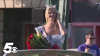 Miss America 2024's Fort Smith homecoming parade