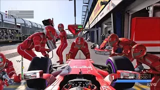 F1 2017 - PIT Stop Gameplay (PC HD) [1080p60FPS]