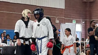 This is my first karate match after coming back from a 6 year break.