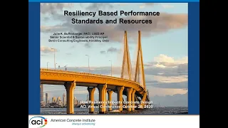 Resiliency Based Performance Standards & Resources