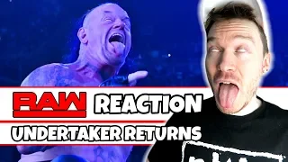 THE UNDERTAKER RETURNS! WWE RAW After Mania Reaction