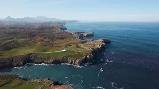 Bufones de Pría a vista de pájaro