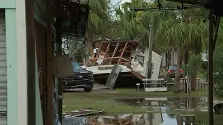 Gulf Coast county residents left to clean up after Hurricane Idalia devestates their community