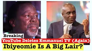 Breaking TB Joshua Emmanuel TV Deleted By YouTube After BBC Expose - Pastor Ibeyomie Is A Big Liar?