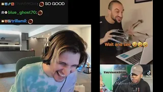 xQc can't Stop Laughing at this TikTok