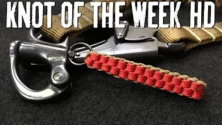 Create a Lanyard or Keychain with the Crown Sinnet - ITS Knot of the Week HD