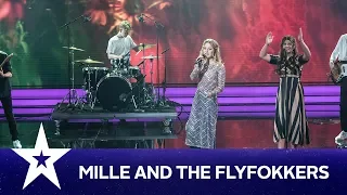 Mille and The Flyfokkers | Danmark har talent 2019 | Liveshow 5