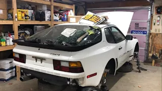 Porsche 944 Safari Build 1 - Introduction and Strut Removal