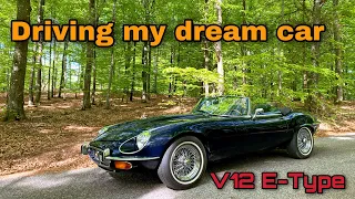 Driving My Ultimate Dream Car! - A Modified Jaguar E-Type V12