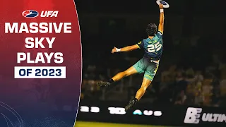 BIG Posterizing Catches from the 2023 Season | #ultimatefrisbee