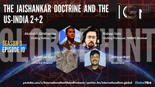 #GlobalHint | Episode 10 | Season 3 | The Jaishankar Doctrine and the US-India 2+2