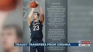 Isaac Traudt enters NCAA Transfer Portal