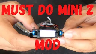 Must Do Kyosho Mini Z Mod That Cost Nothing