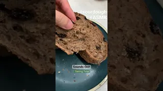 (ASMR) sourdough should not be hard and chewy. It can be sooooooooo CRISPY - Recipe in Description