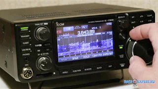 Спектроскоп и "водопад" на кв трансивере ICOM IC-7300