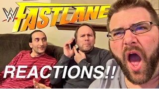 WWE FASTLANE 2017 PPV REACTIONS! GOLDBERG WINS WWE UNIVERSAL CHAMPIONSHIP!