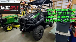 2023 Kawasaki Mule SX 4x4 XC LE FI My Choice Of Utility SxS By KVUSMC-KU4SMC