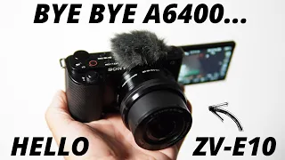 Sony A6400 vs Sony ZV E10 - 10 Reasons WHY I Made The Switch!