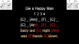 Die a Happy Man by Thomas Rhett Guitaraoke.