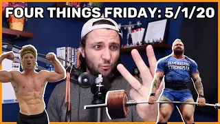 Hunter's Murph, Thor's Deadlift, and two more things: FOUR THINGS FRIDAY 5/1/20