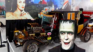 Real TV MUNSTERS Car Koach by BARRIS & World's Longest LIMO at ORLANDO AUTO MUSEUM