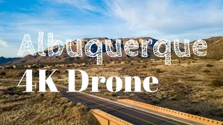 Albuquerque New Mexico By Drone (4K)