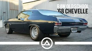 Raw Old School '68 Chevelle Doing Burnouts