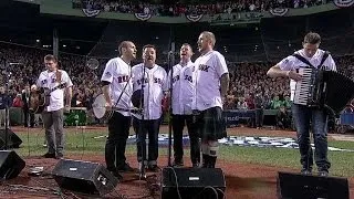 Dropkick Murphys perform national anthem