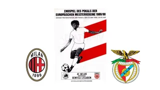 1990 UEFA European Cup Final, AC Milan vs Benfica