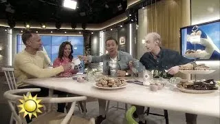 Succéhiten "Swedish Fika" live för första gången! - Nyhetsmorgon (TV4)