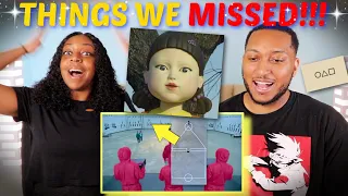 Heavy Spoilers "SQUID GAME Things You Missed And Hidden Details" REACTION!!!