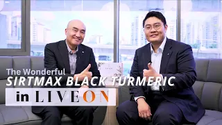 【Wellous】 Liveon - The Wonderful  SIRTMAX BLACK TURMERIC  in LIVEON