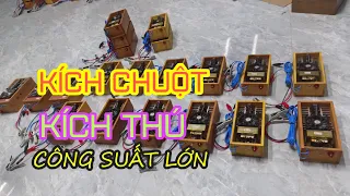 Kích Chuột 12sò và 20sò Kéo Đường Dài Bảo Vệ Ruộng Lúa | đt đặt hàng : 0938 079 962 - 0934 996 098