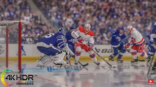 Washington Capitals vs Toronto Maple Leafs 4K! Full Game Highlights NHL 22 PS5 Gameplay
