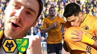 JIMENEZ AND JOTA ON FIRE! Wolves Vs Norwich 3-0 Matchday Vlog