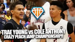 Trae Young vs Cole Anthony in CRAZY Peach Jam Final!! | + Michael Porter Jr GETTING BUSY