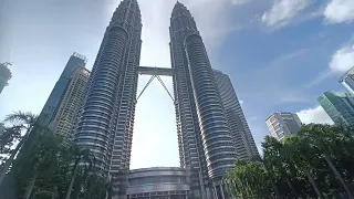 Patronas Twin Towers  #viral #video  Malaysia@Ram-tg2ob