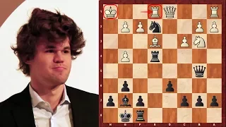 Is Magnus Carlsen the Greatest Chess Player of all Time?! vs Hammer 2003 : Anastasia's Mate