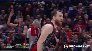 AX Armani Exchange Milan - Panathinaikos OPAP Athens 96-87: Sergio Rodriguez (22 points)