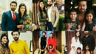 Latest Beautiful Clicks of Ali Abbas With his Wife Hamna and Kids