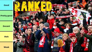 RANKING NATIONAL LEAGUE FANS 21/22