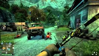 Far Cry 4 - PS4 Gameplay - Professional Archer!