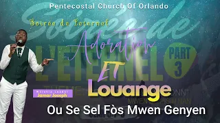 Ou Se Sel Fòs Mwen Genyen | Jamar Joseph |  Adoration et Louange | Soirée de Leternel | #PCO