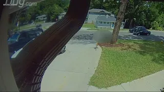 WATCH: Ring camera captures drive-by shooting in west Charlotte