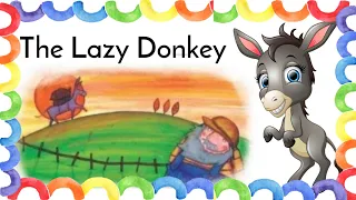 The Lazy Donkey in English | Stories for Teenagers | @abckidsworld10