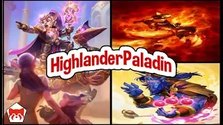 Highlander Paladin - Ft a RAG STAND OFF | Saviors of Uldum | Hearthstone |