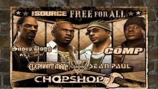 Def Jam Fight For NY: FFAM| Crow VS Elephant Man VS Sean Paul VS Comp @ Chopshop (HARD)!