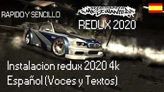 Tutorial Need For Speed Most Wanted Redux 2020 4K Totalmente Español