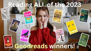 Reading ALL of the 2023 Goodreads Choice Awards WINNERS!